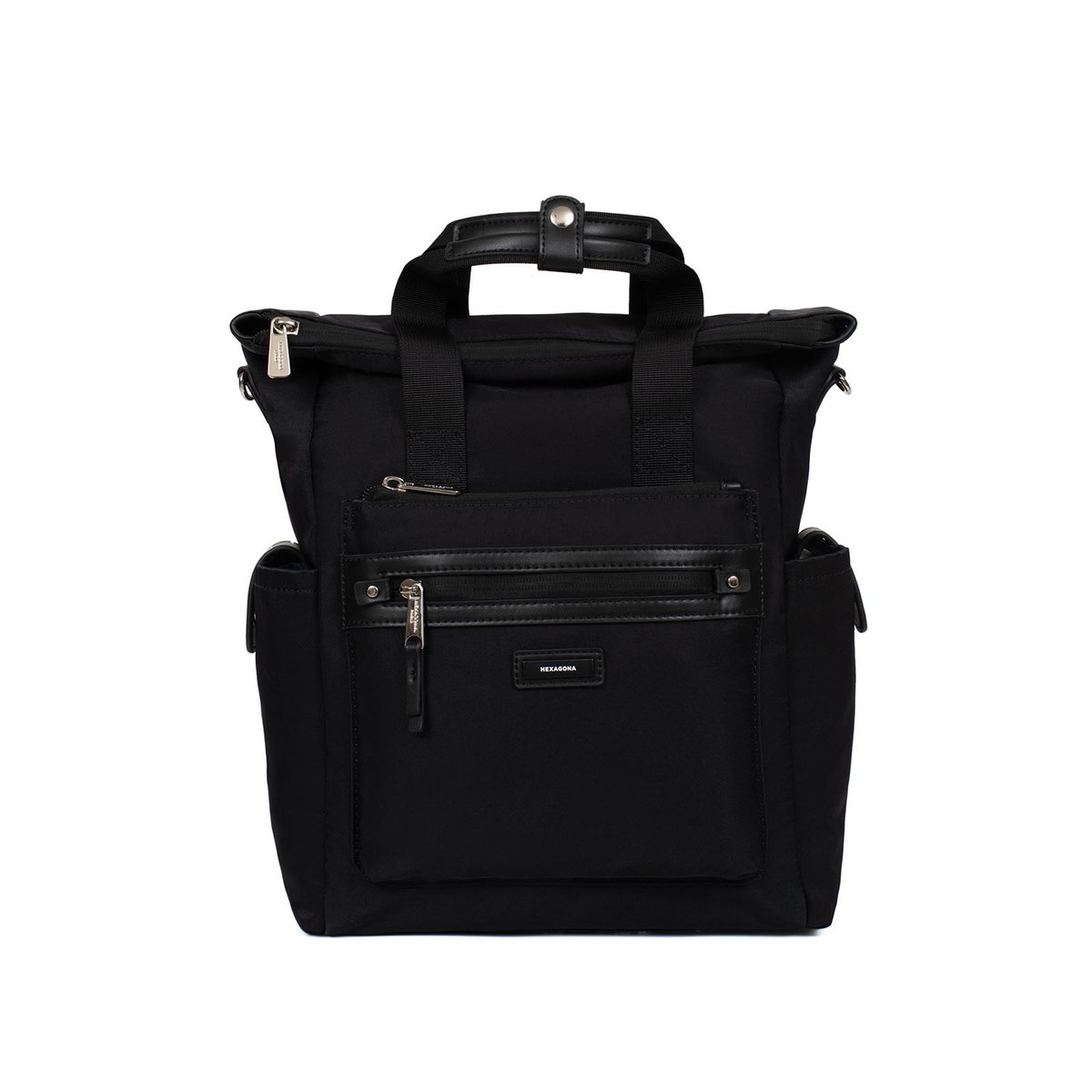 Sac transformable YONA noir, HEXAGONA