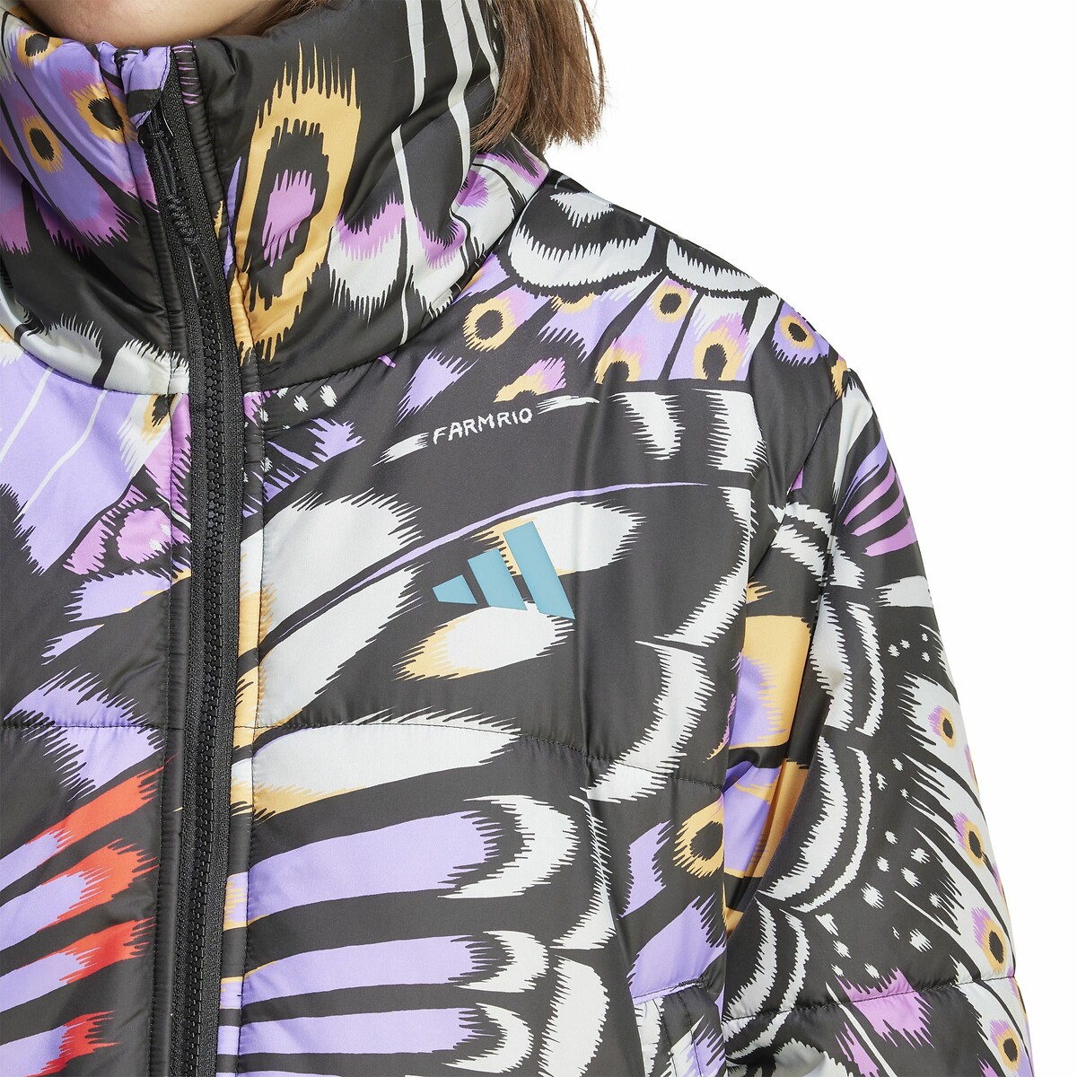 Farm Rio Printed Padded Jacket 90004947, ADIDAS SPORTSWEAR