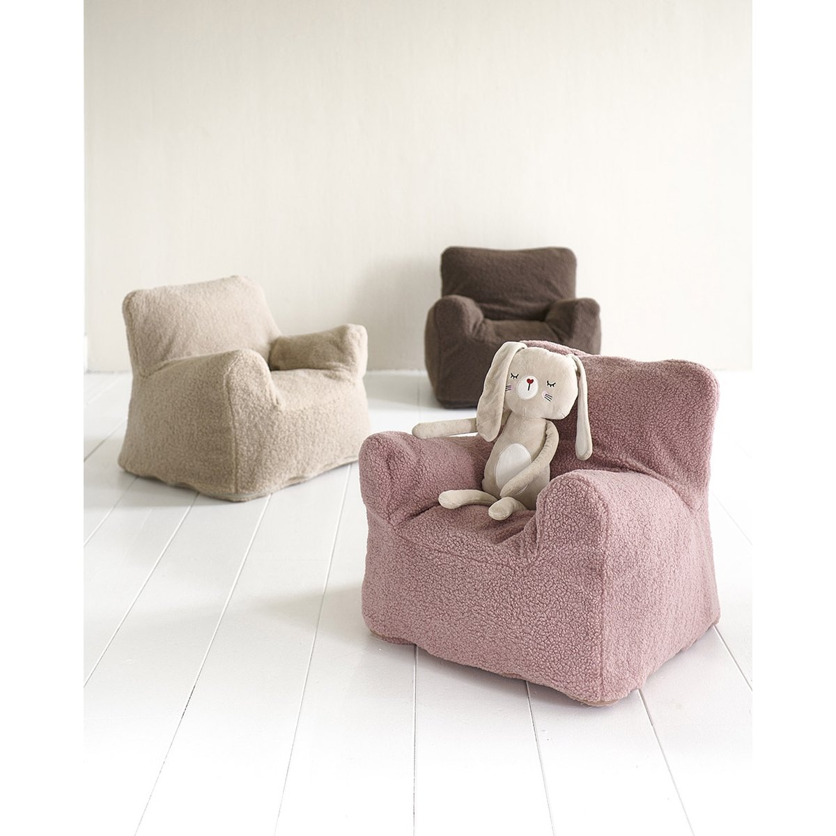 Fauteuil enfant XL rose, PETITE AMELIE
