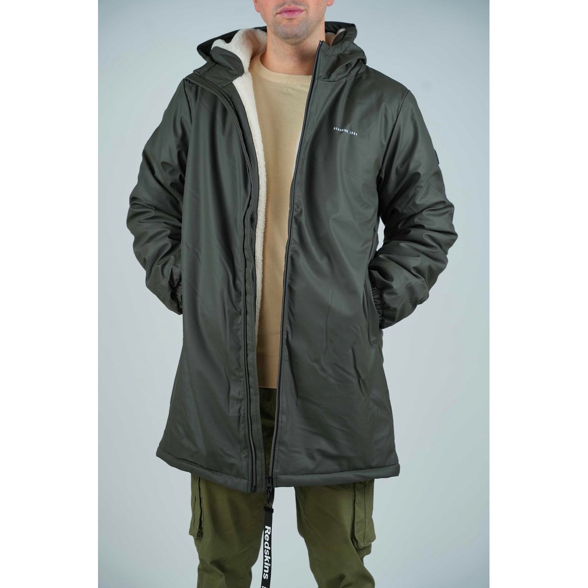 Parka kaki lake 7979 khaki, REDSKINS