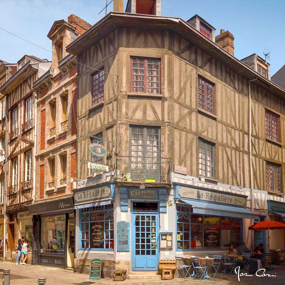 Tableau Mural Creperie Regalier De Rouen CLASSIQUE INTEMPOREL tableaux sur toile-beige, CEANOTHE