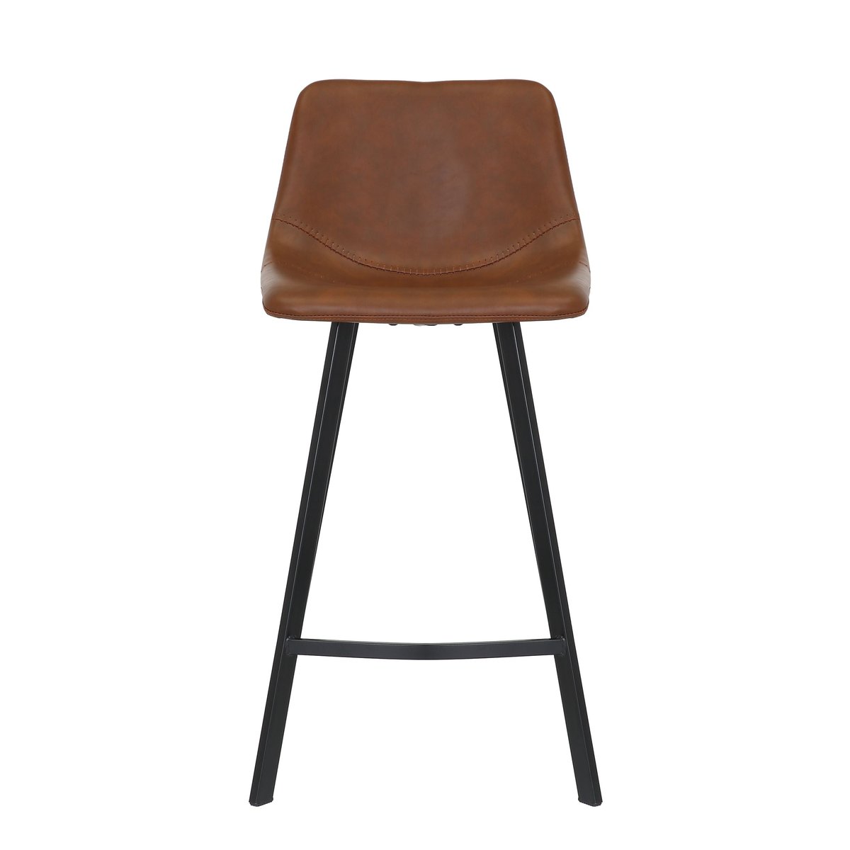 Chaise snack PU cognac, ZAGO