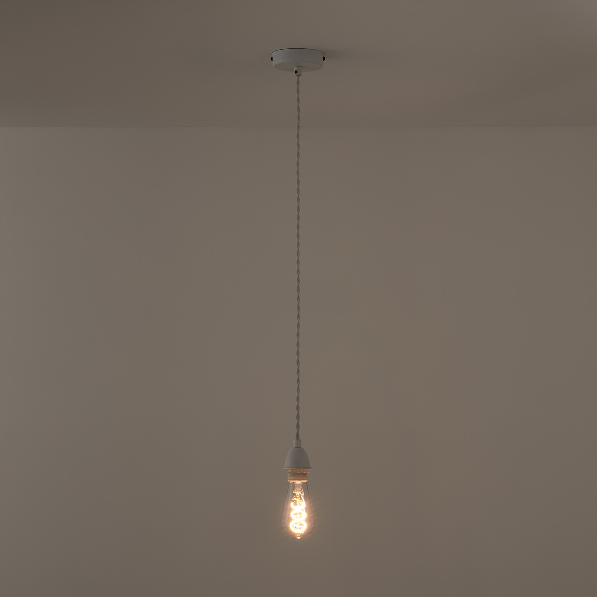 Câble électrique pour suspension E27, Baulind blanc, LA REDOUTE INTERIEURS