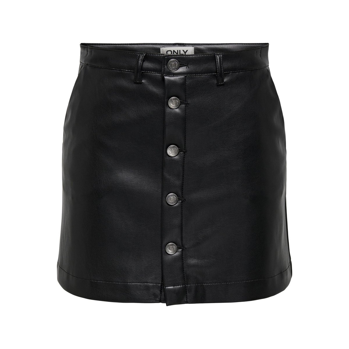 Jupe En Cuir black, ONLY