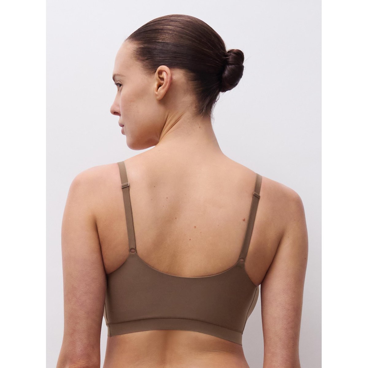 Brassière coques SOFTSTRETCH cacao, CHANTELLE