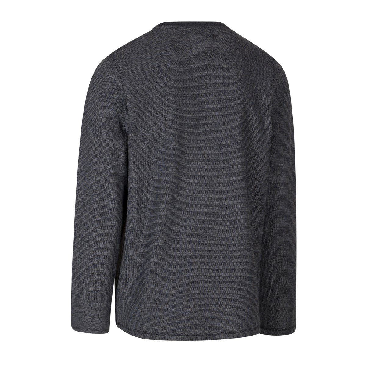 Sweat texturé avec logo CALVERLEY anthracite chiné, TRESPASS