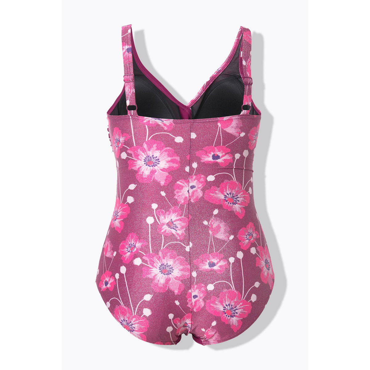 Maillot de bain à bonnets souples violet, ULLA POPKEN