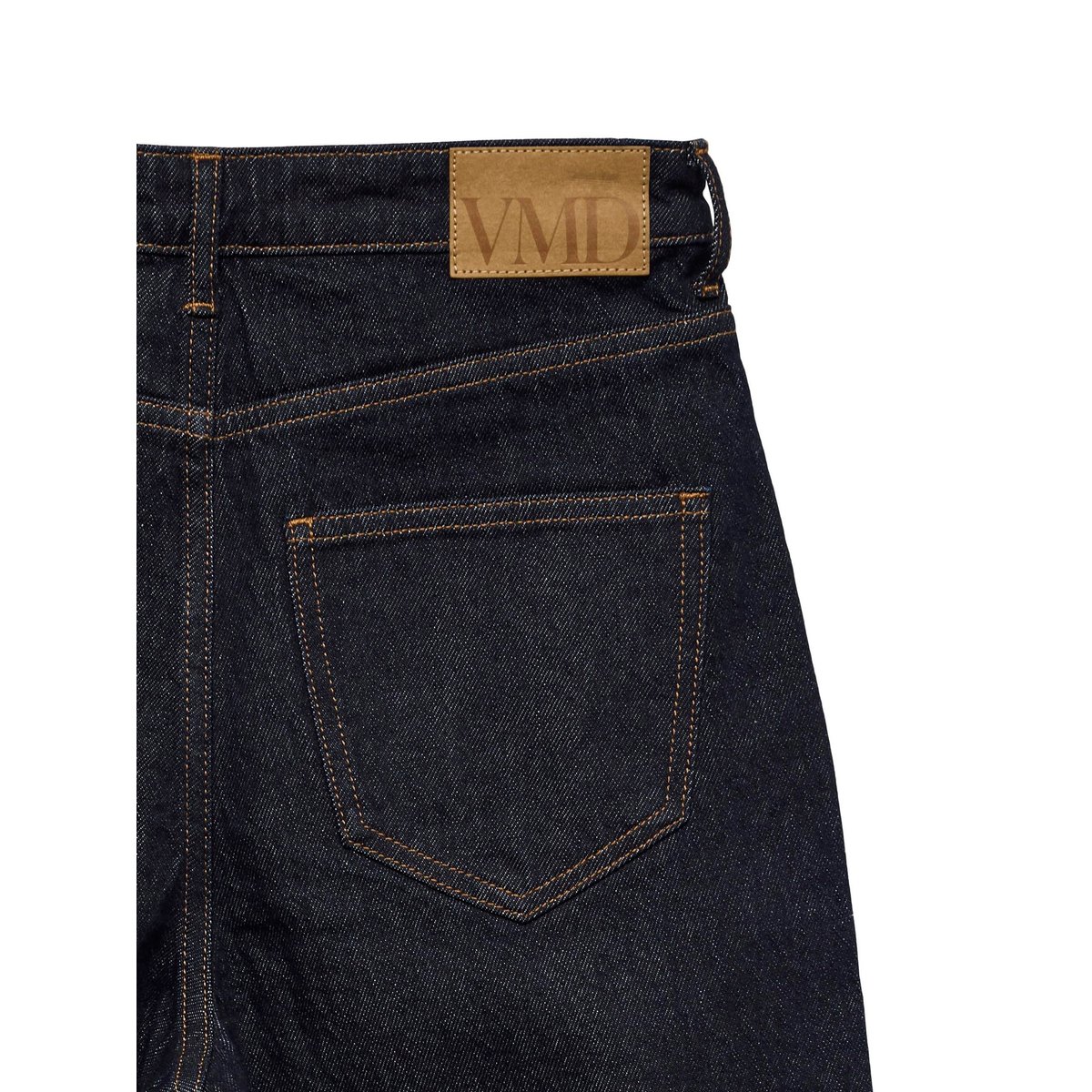 Jean À Coupe Large dark blue denim, VERO MODA