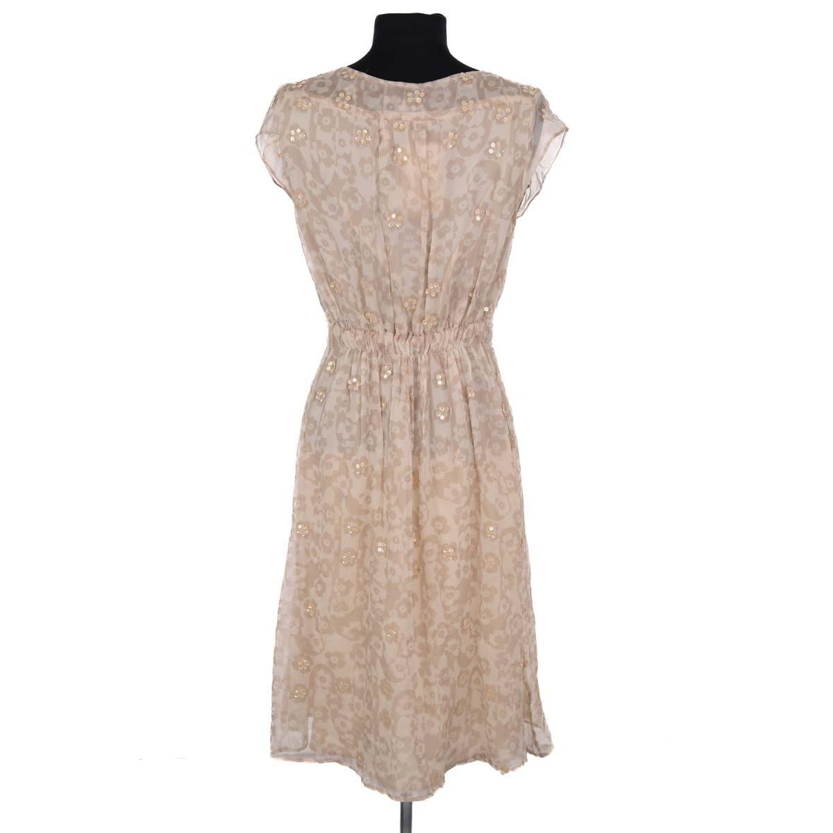 Robe - Très Bon État beige, SANDRO