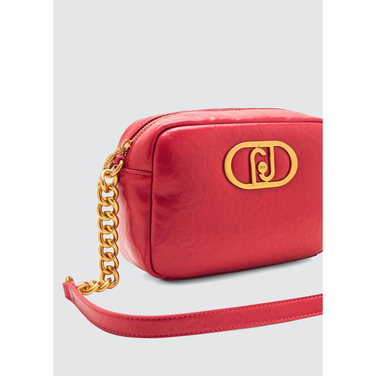 Sac à bandoulière format moyen LaPuffy rouge, LIU JO