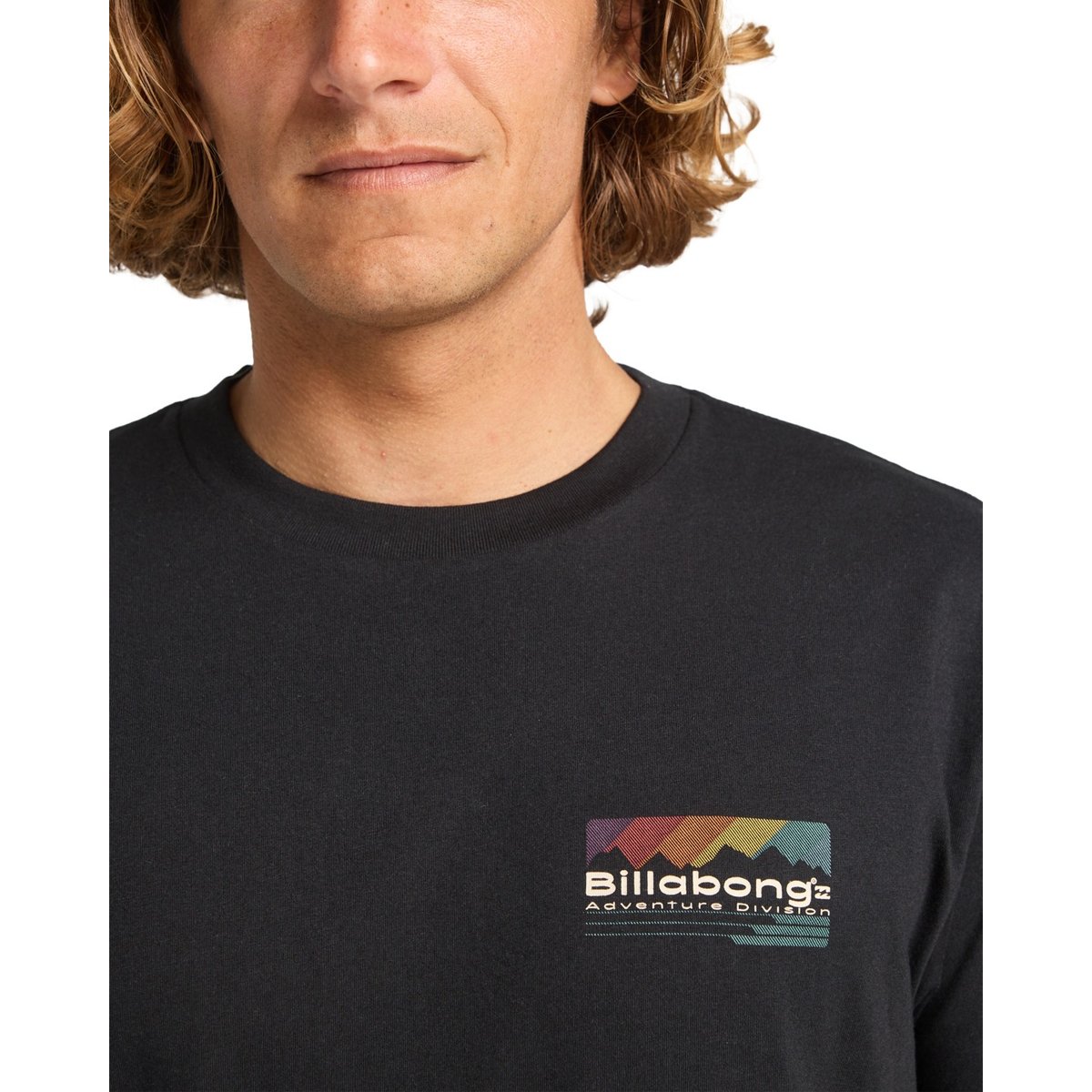 T shirt manches courtes RANGE noir black, BILLABONG