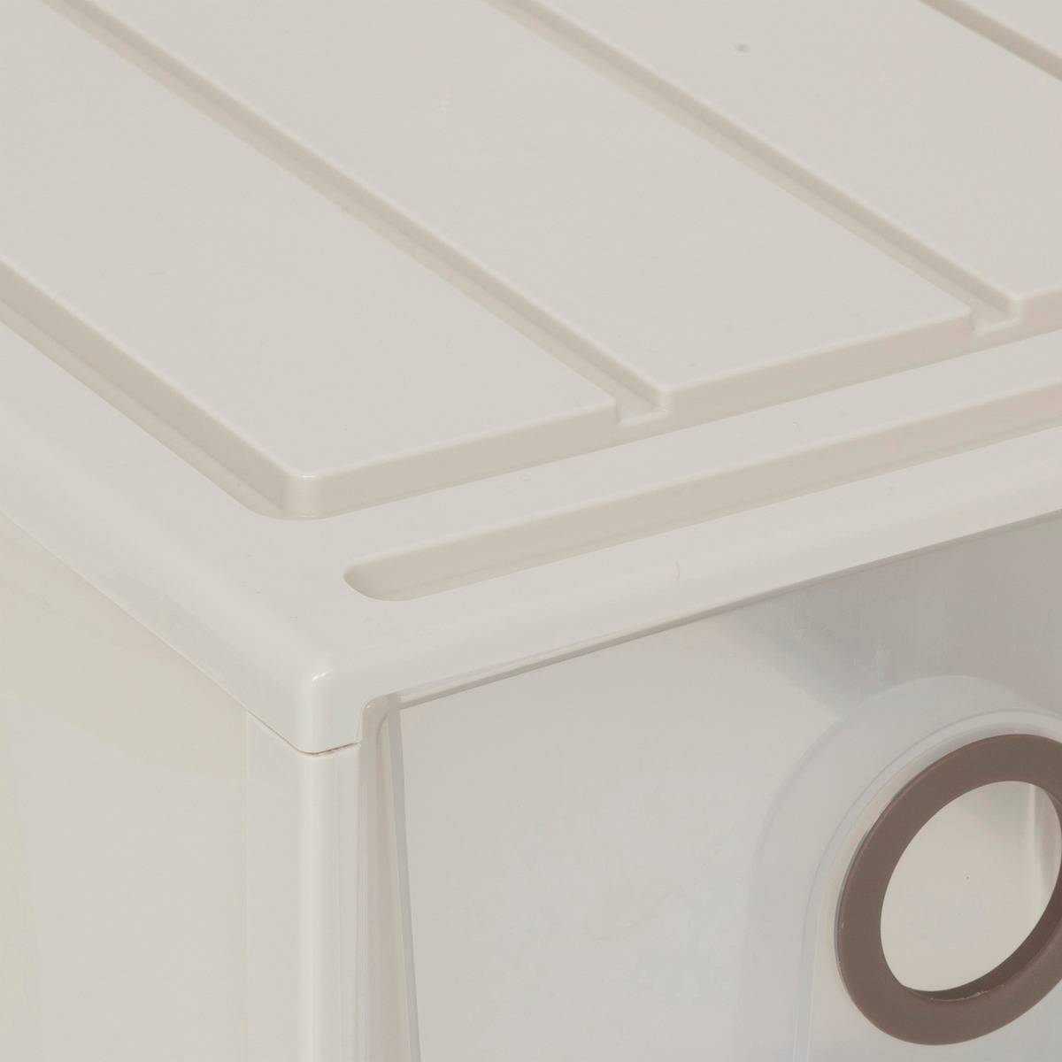 Tiroir de rangement empilable 8,5L TIDE'N STAK beige, 5FIVE SIMPLY SMART