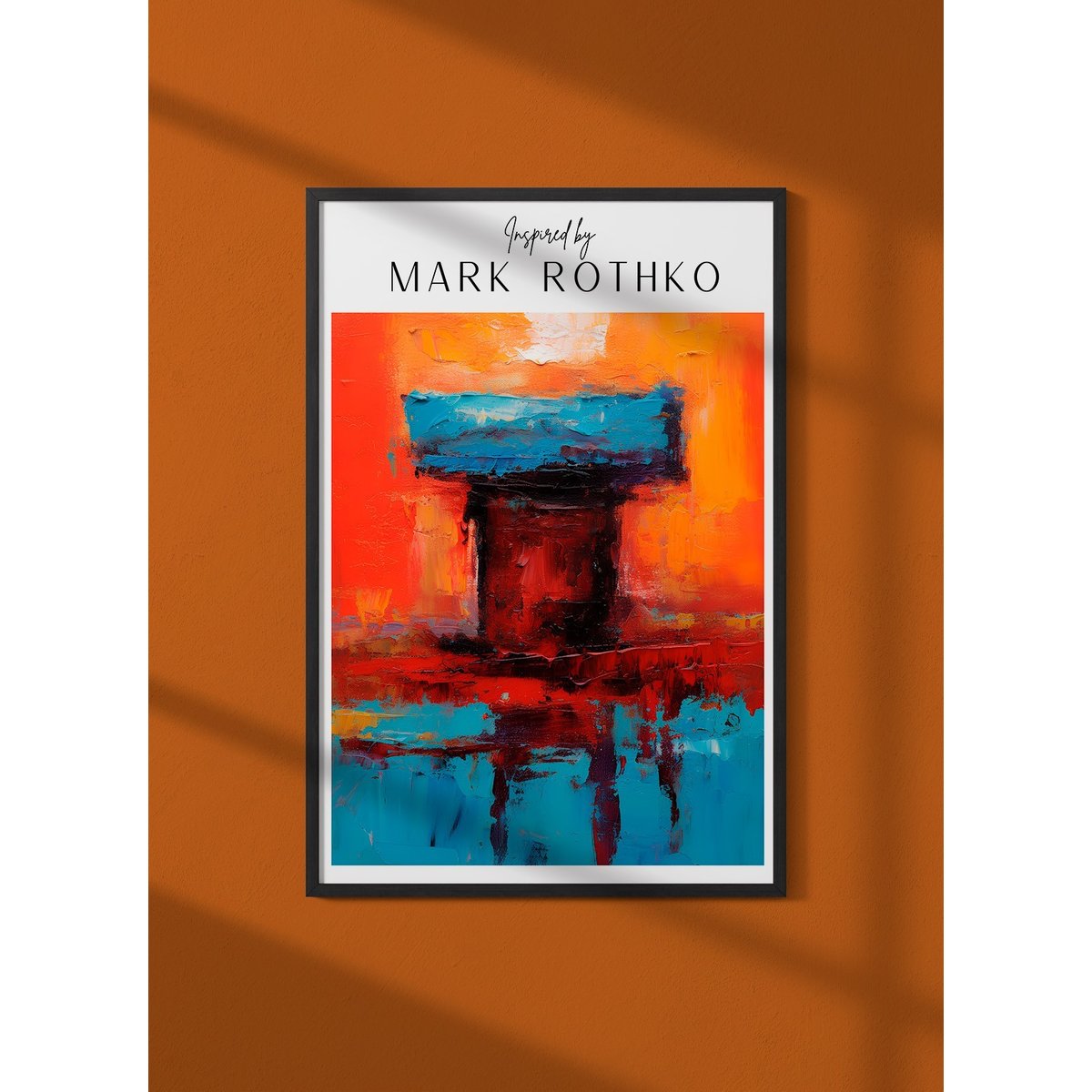 Affiche Mark Rothko n°16 blanc, L'AFFICHERIE