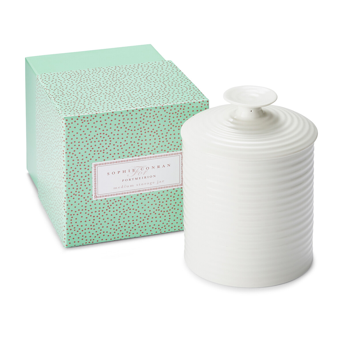 Medium White Storage Canister white, SOPHIE CONRAN FOR PORTMEIRION
