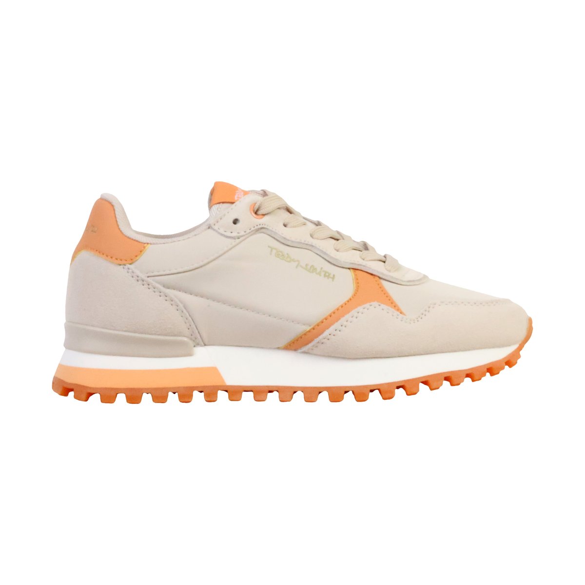 Basket Cuir Teddy Smith beige, TEDDY SMITH