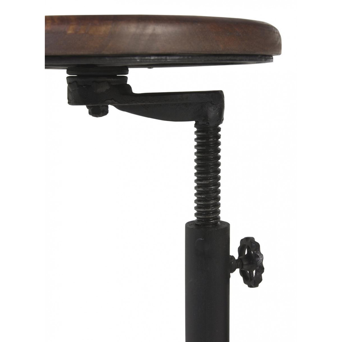 Bureau et tabouret - QUINQUENELLE marron, DECORATION D’AUTREFOIS