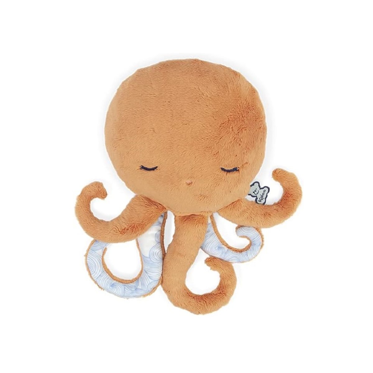 Peluche bouillotte chaud et froid Poulpe orange, KALOO