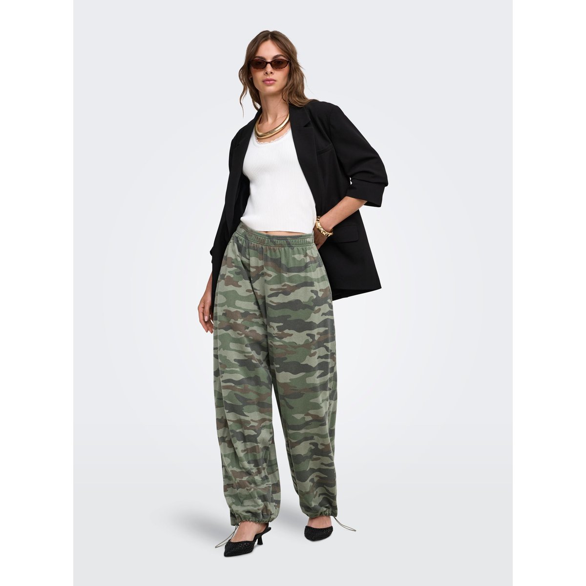 Pantalon taupe gray, ONLY