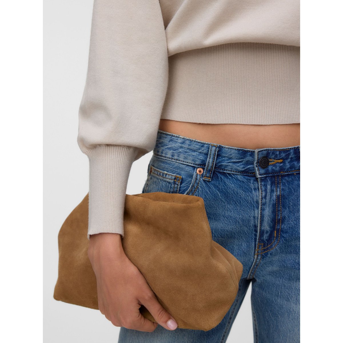 Pull En Maille pumice stone, VERO MODA