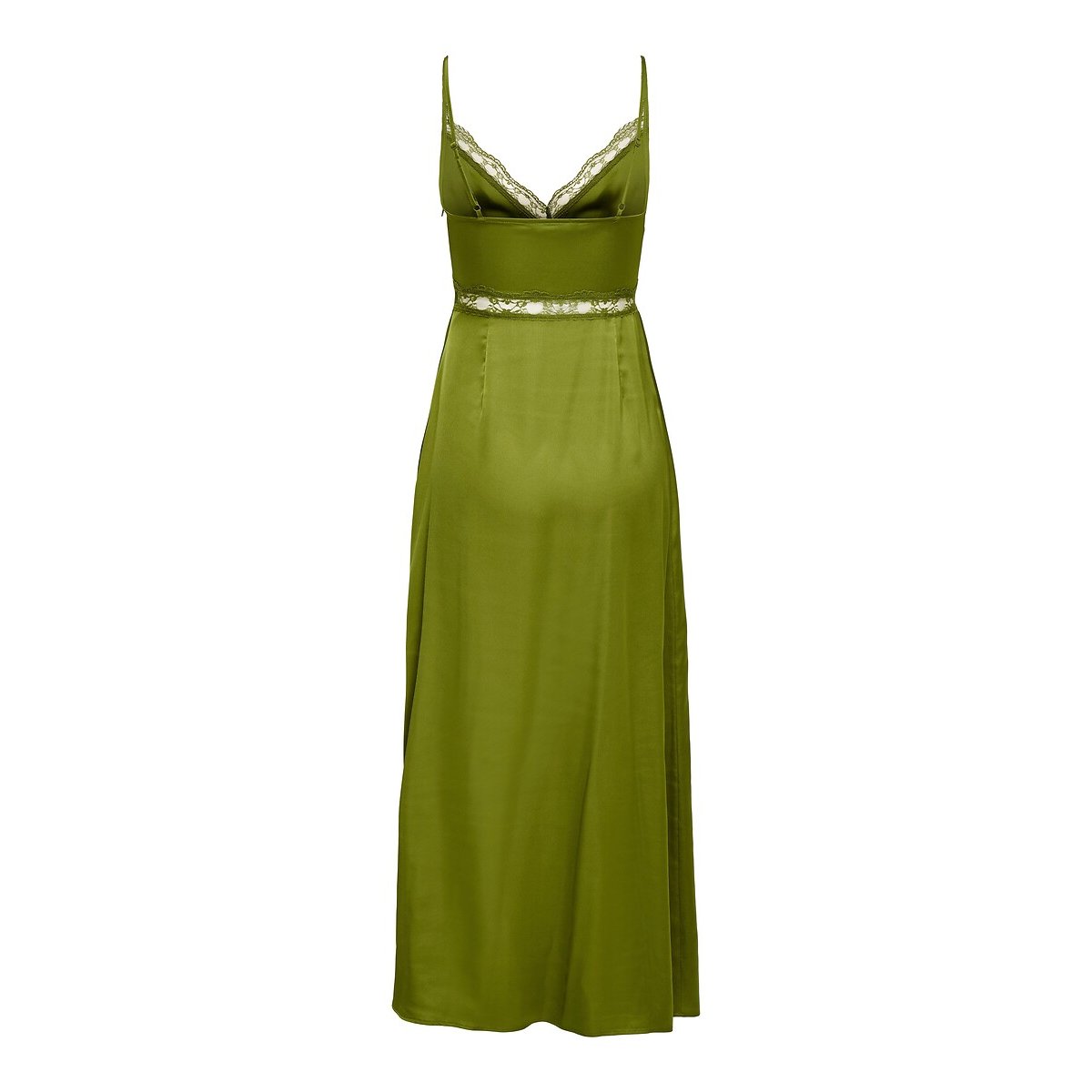 Abito lungo con spalline verde, ONLY