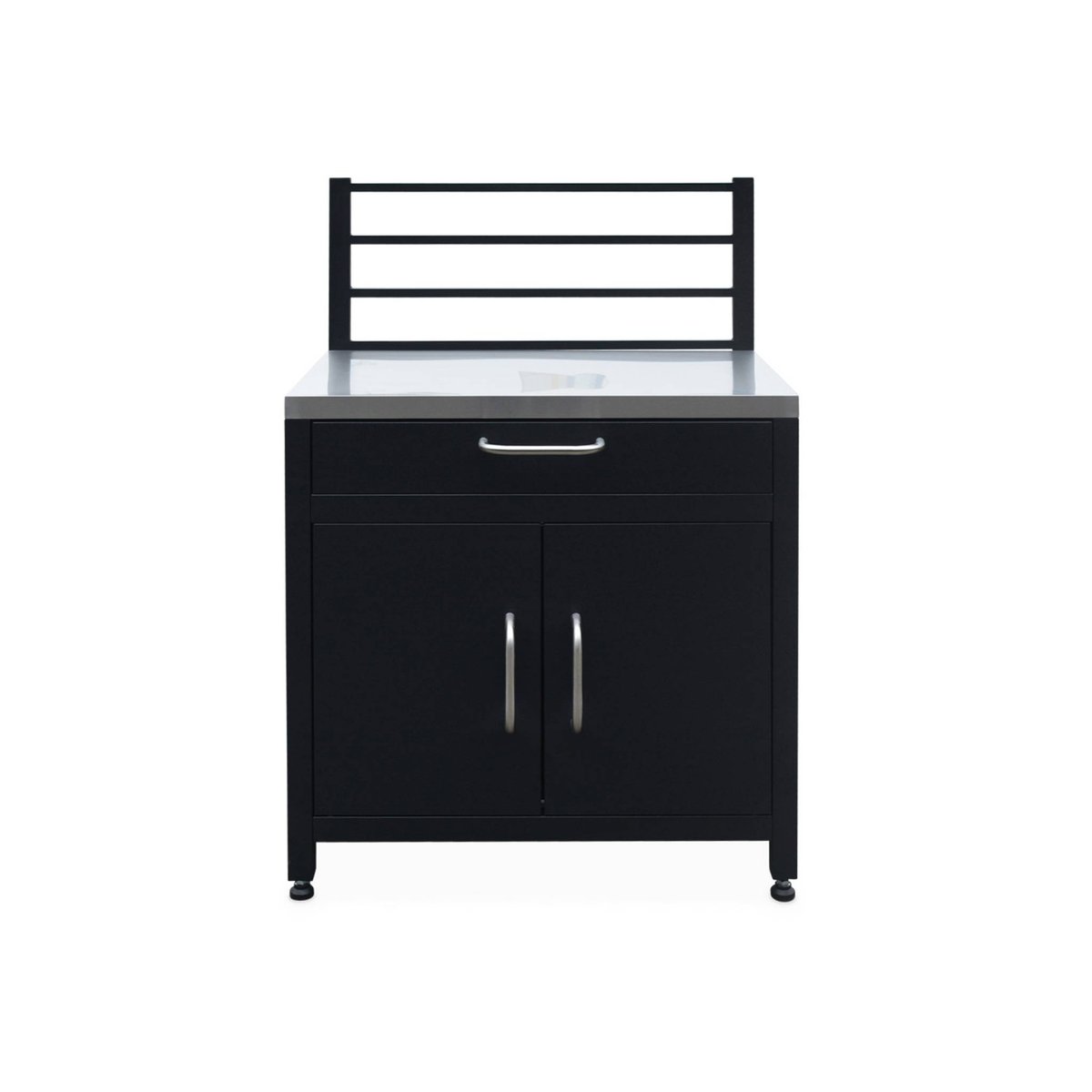 Cuisine extérieure 4 modules acier inoxydable GRIMAUD 4 MODULES noir, SWEEEK