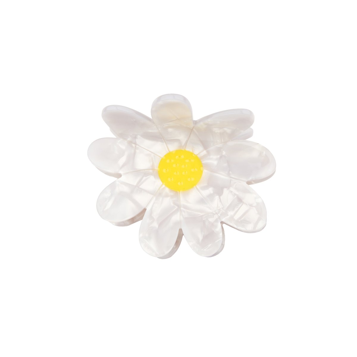 Pince à cheveux MARGUERITE blanc nacré, COUCOU SUZETTE