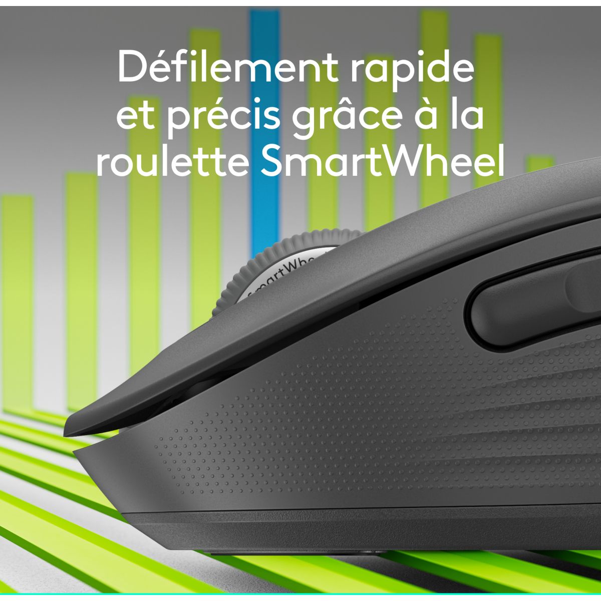 Souris sans fil Signature M650 Graphite gris, LOGITECH