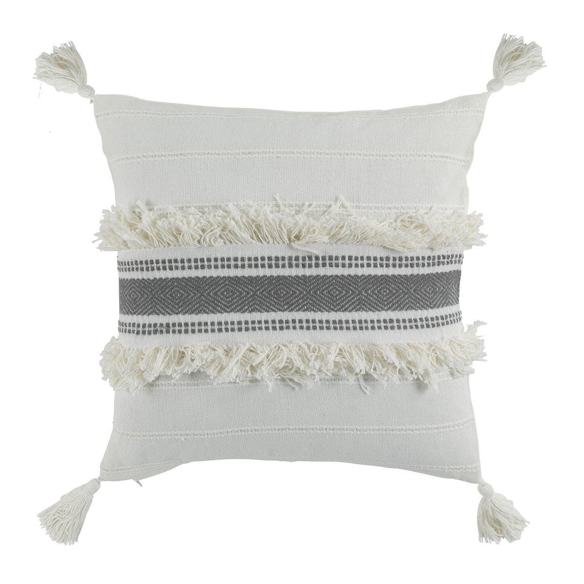 Coussin déhoussable Collection Indira rose, EDEN