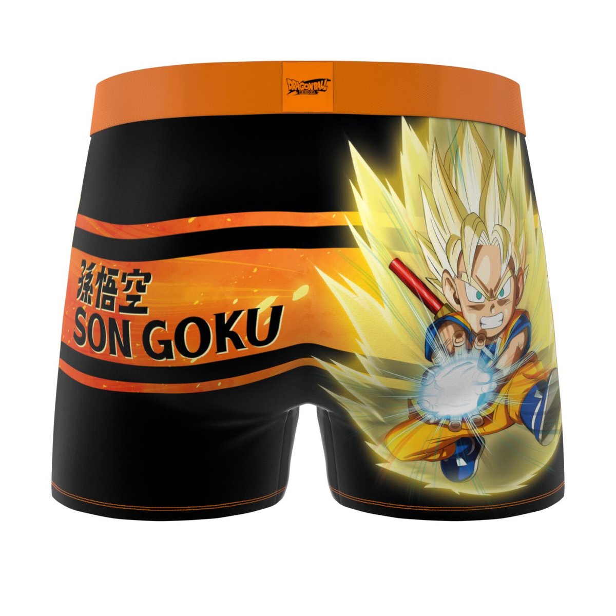 Lot De 3 Boxers Dragon Ball Daima orange/bleu/noir/vert/jaune, FREEGUN