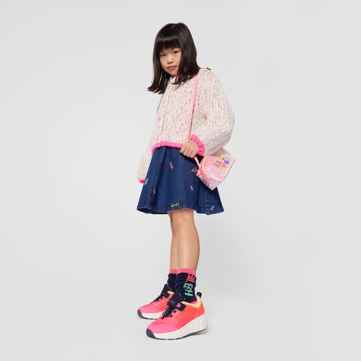 Jupe en denim denim blue, BILLIEBLUSH