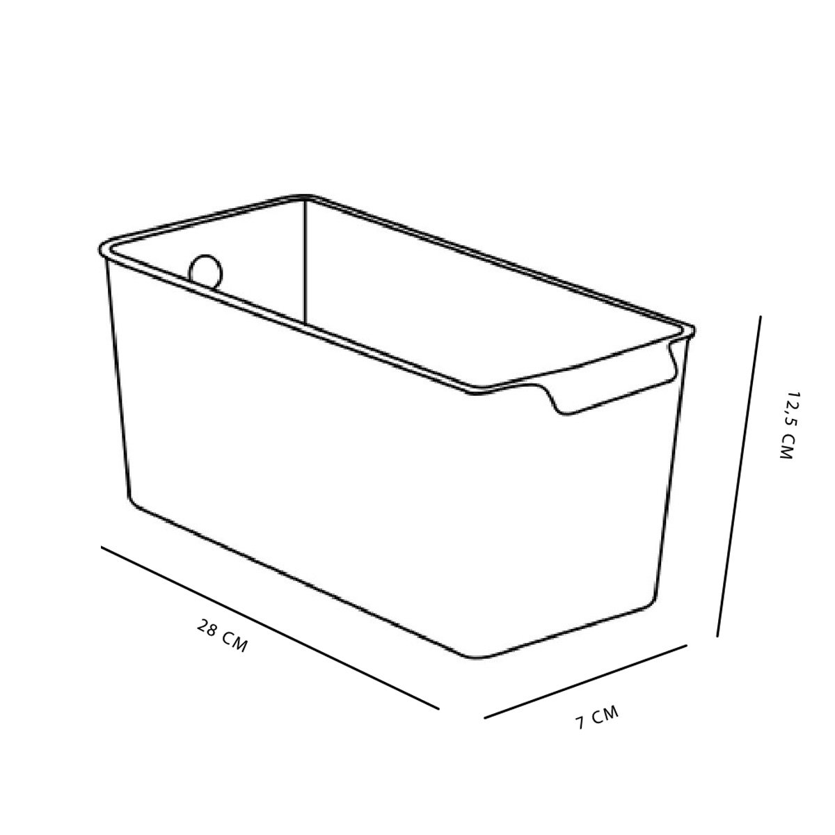 Panier de rangement plastique EQUIPMENT vert, UTILITY
