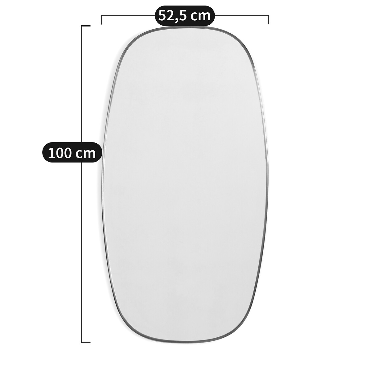 Caligone 100cm Aged Brass Mirror aged brass, AM.PM