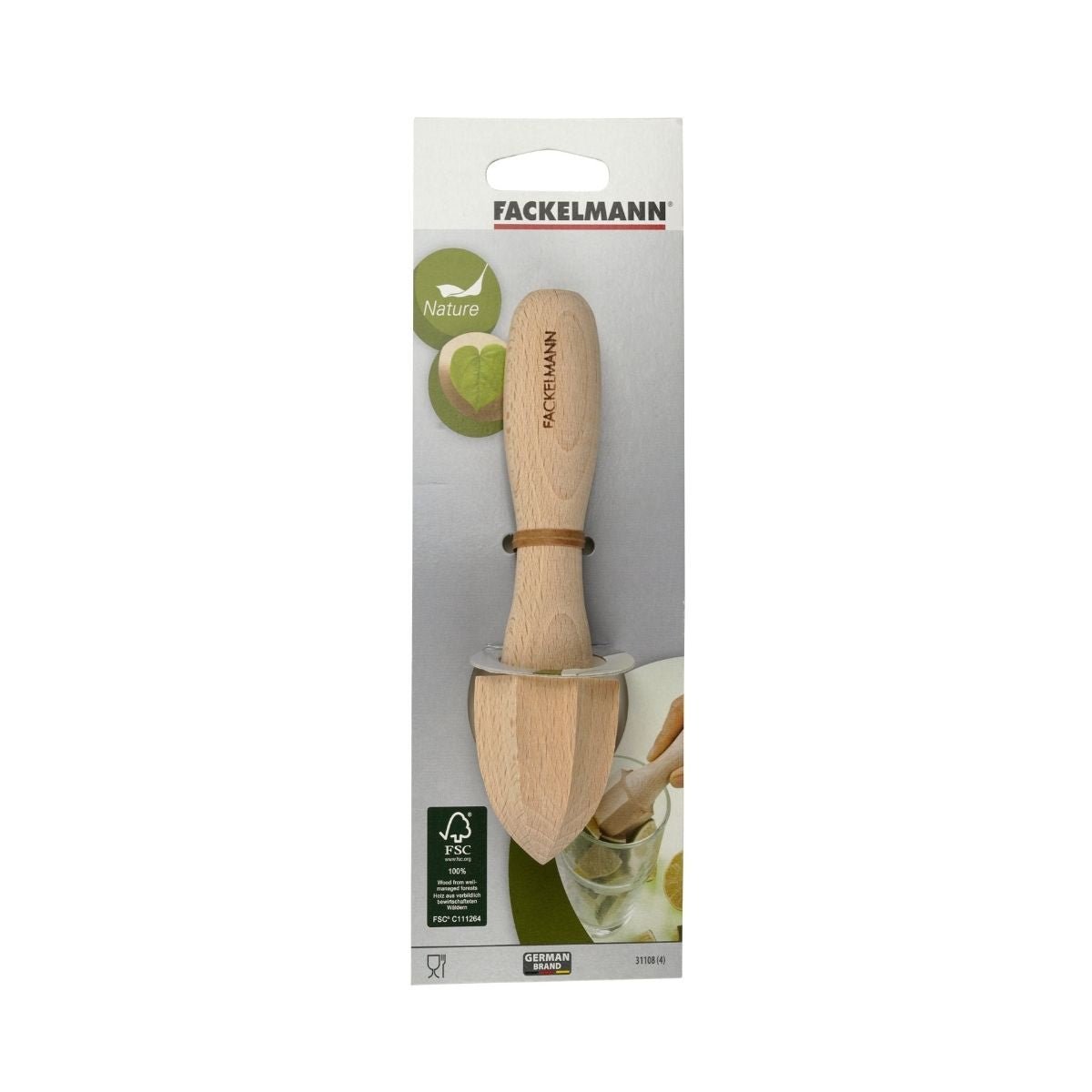 Pilon presse-agrume WOOD EDITION bois brun, FACKELMANN