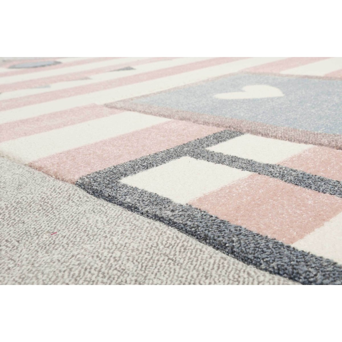 Tapis motif cabine de plage ,  Sea Castle gris, ESPRIT
