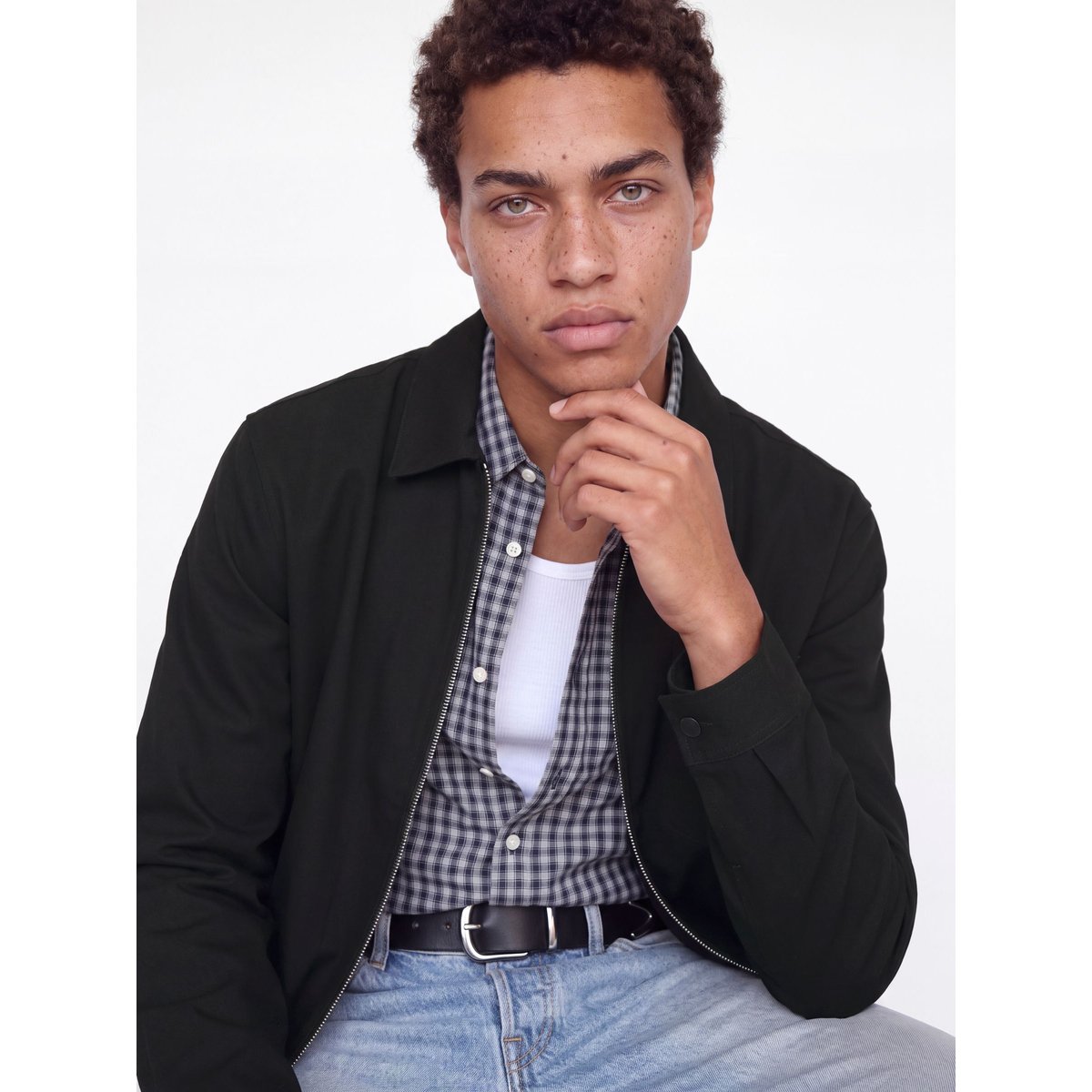 Chemise black 1, JACK & JONES