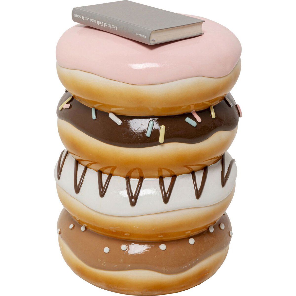 Tabouret donuts marron, KARE DESIGN