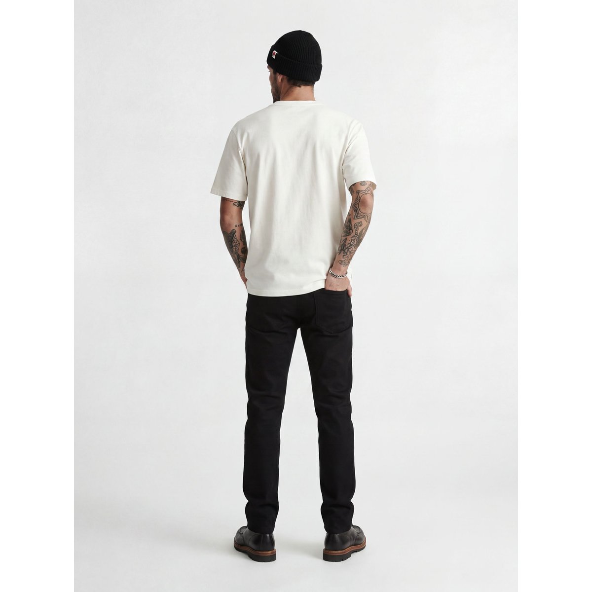 Coupe Regular black denim, JACK & JONES