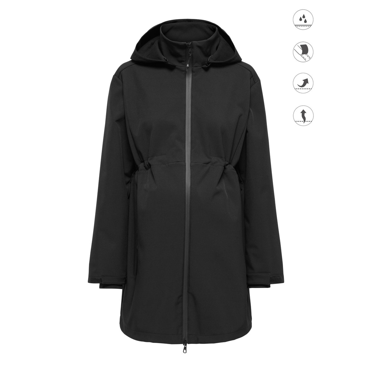 Manteau Softshell black, ONLY
