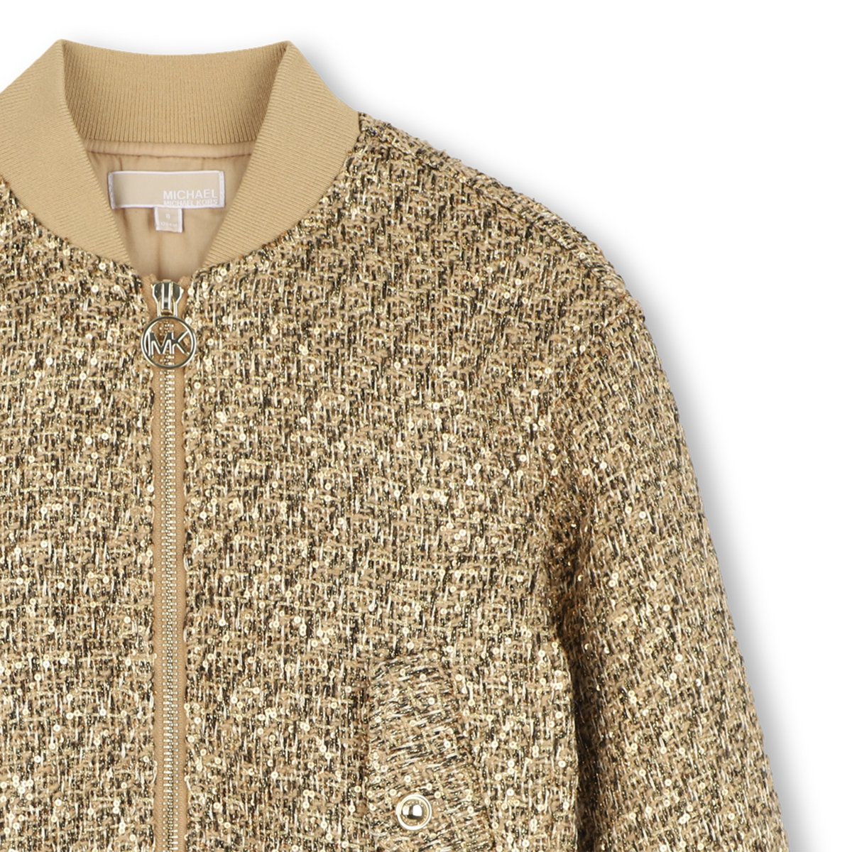 Veste en teweed aspen gold, MICHAEL KORS