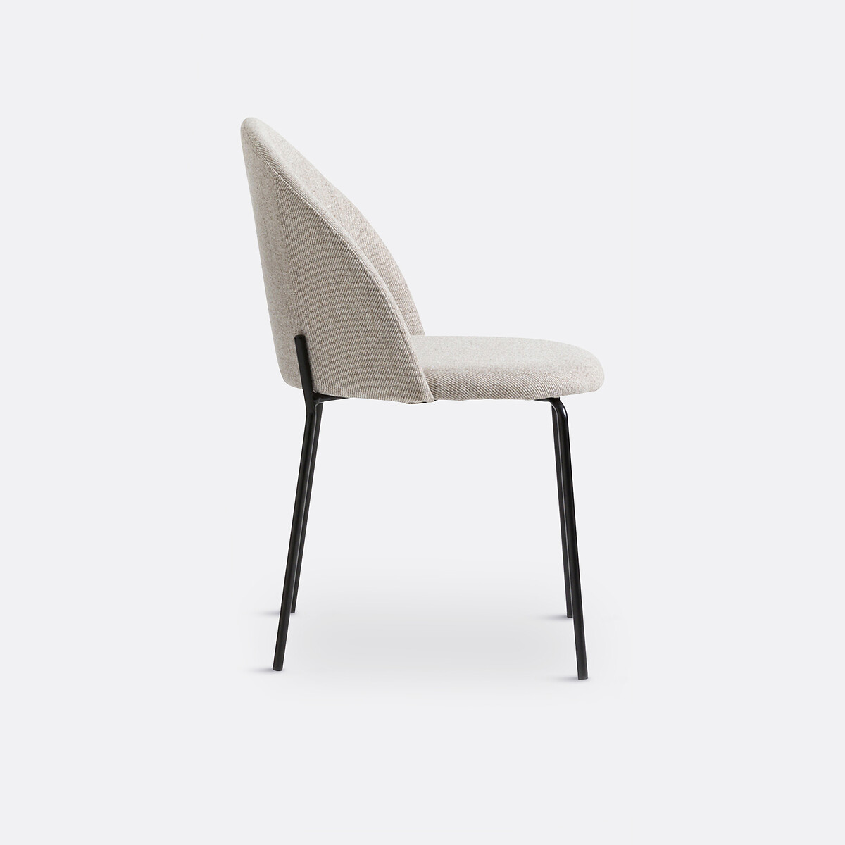 Chaise rembourrée, Nordie beige chiné, LA REDOUTE INTERIEURS