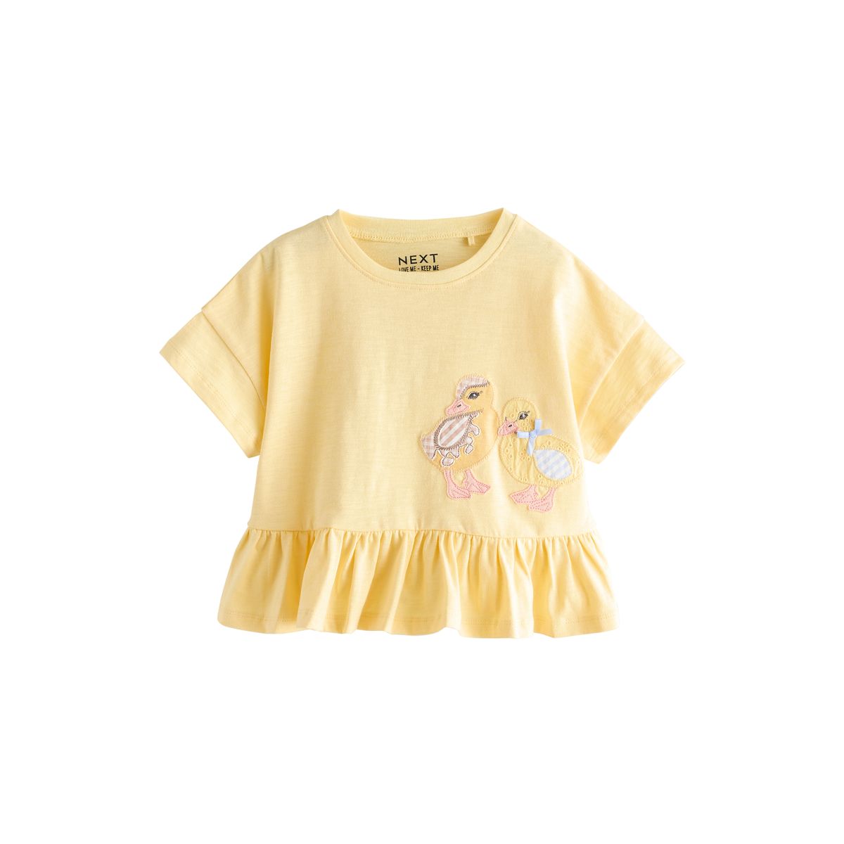 T-shirt, lot de 4 bleu/jaune, NEXT