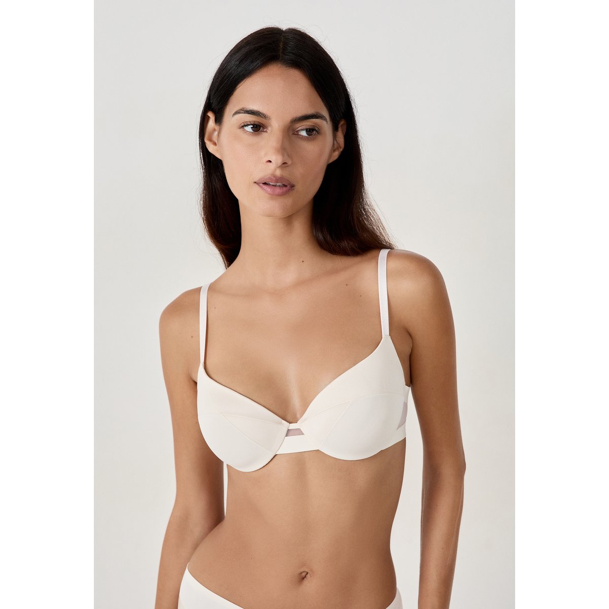 Soutien-gorge N.4 - Le coques fines en microfibre PURE ECLAT ecru, ETAM