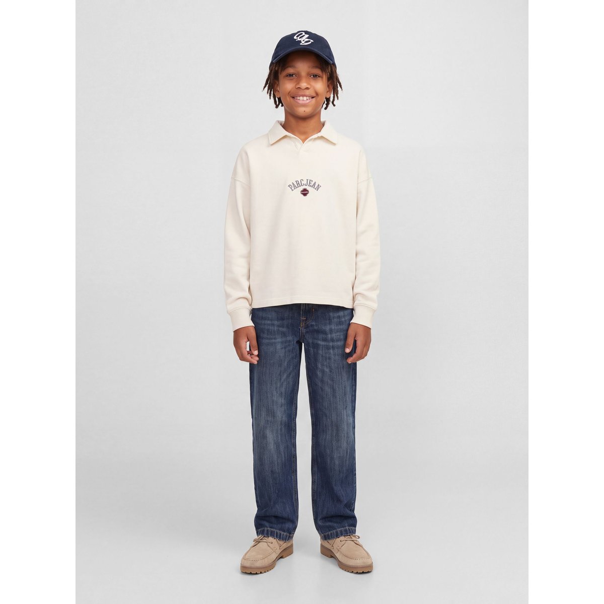 Jean Baggy Fit blue denim 1, JACK & JONES JUNIOR