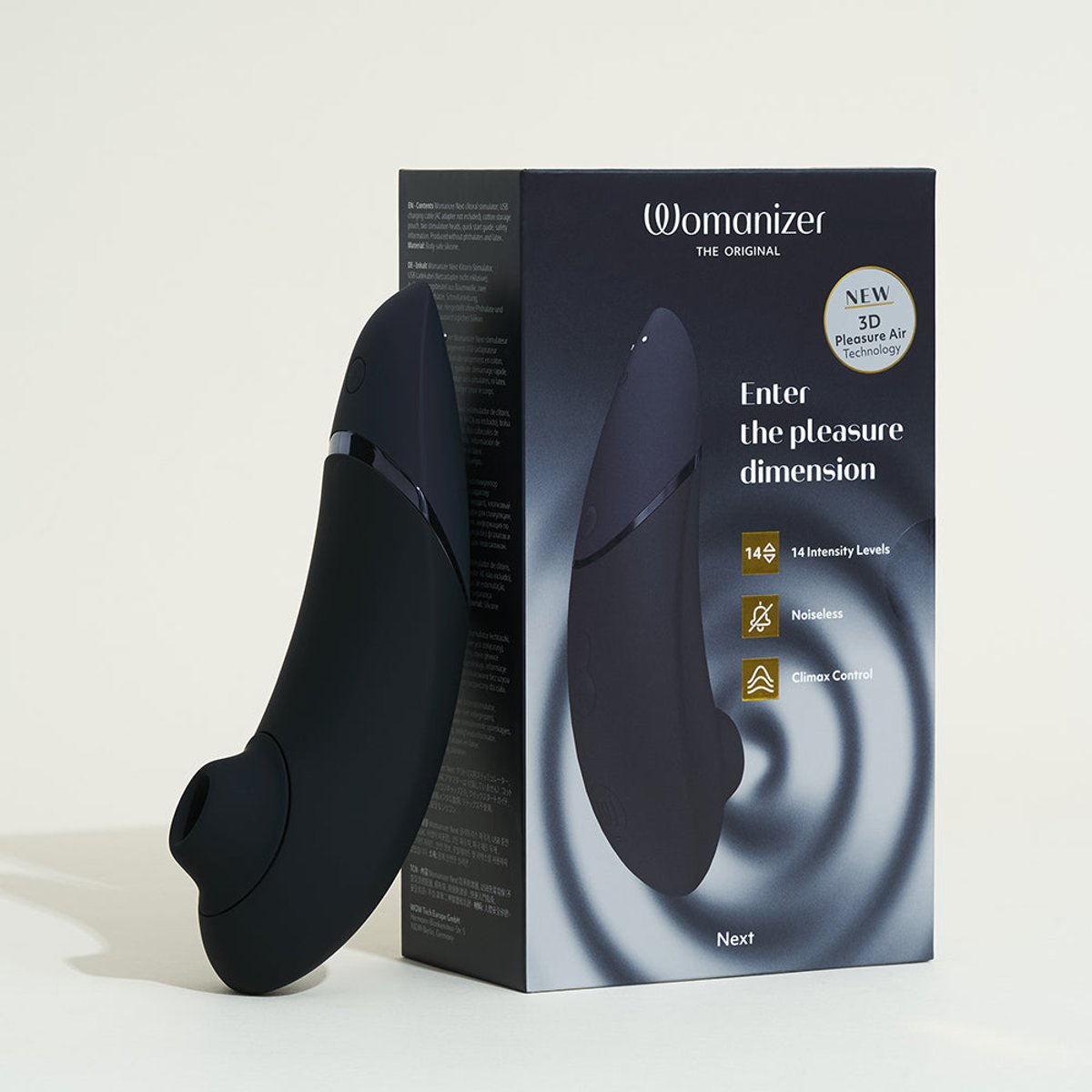 Stimulateur Clitoridien Next noir, WOMANIZER
