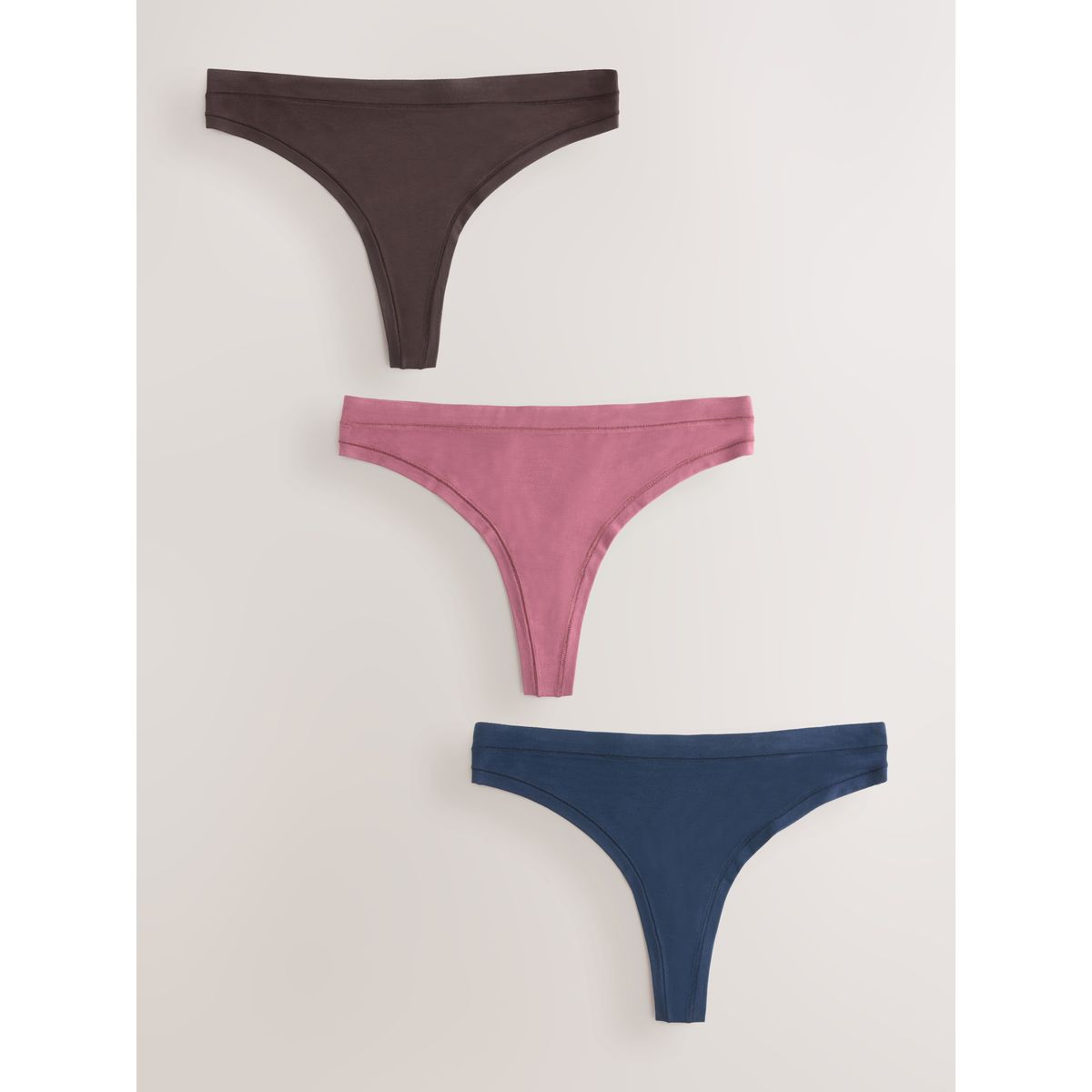 Culotte en modal ultimate comfort, lot de 3 rose, NEXT