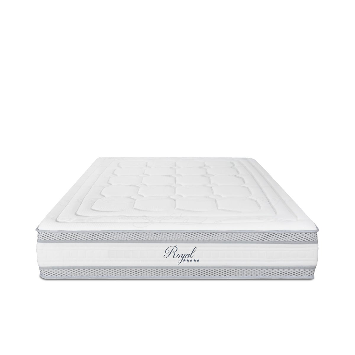 Matelas Mémoire de forme 24 cm ROYAL 5* - HYPSOM blanc, BELLECOUR