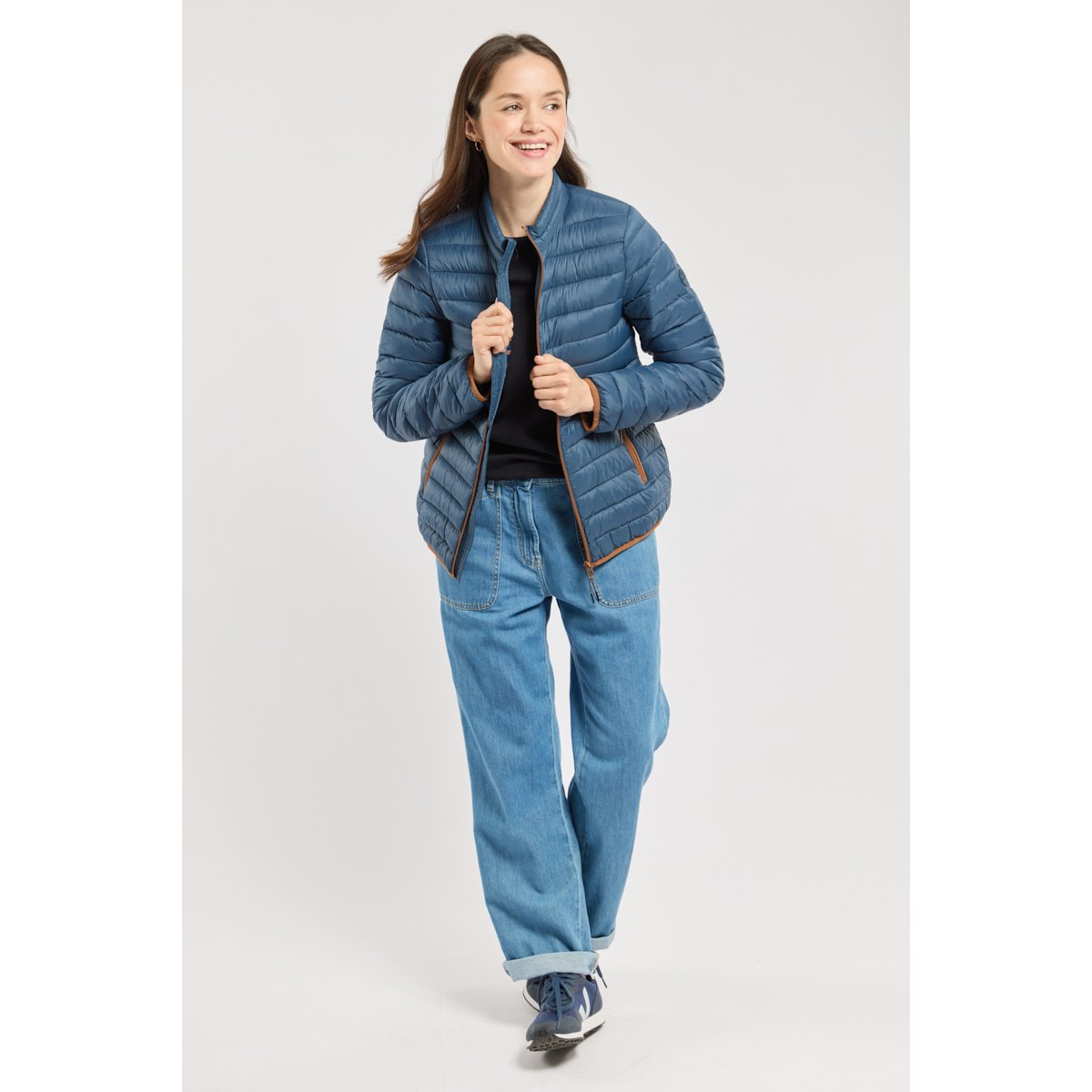 Doudoune matelassée BAMPTON titan int-titan/oak, ARMOR-LUX