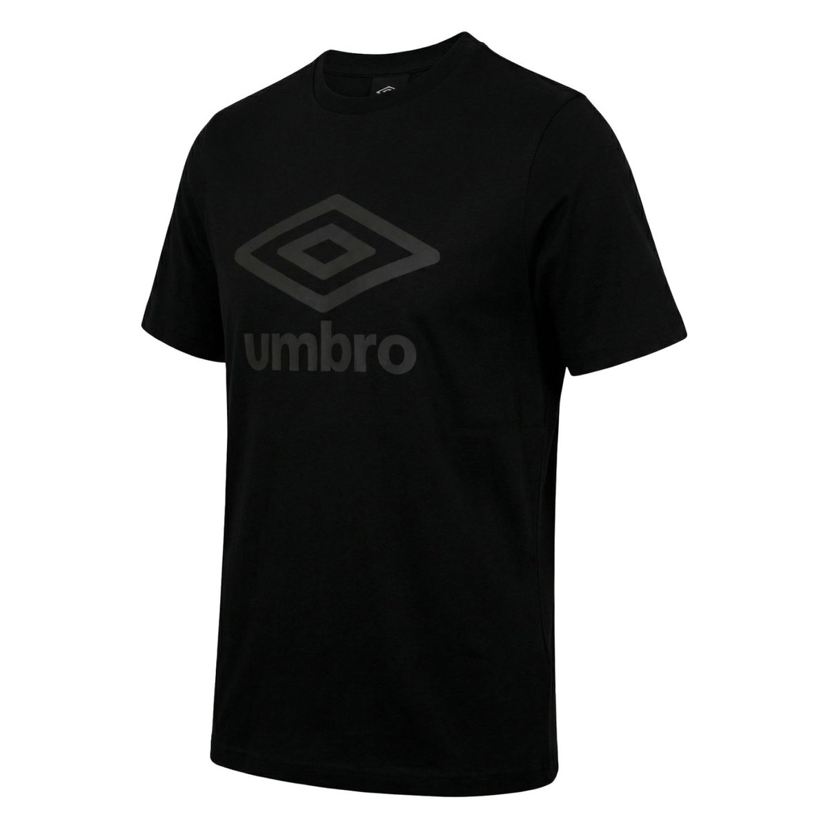 T-shirt col rond regular noir, UMBRO