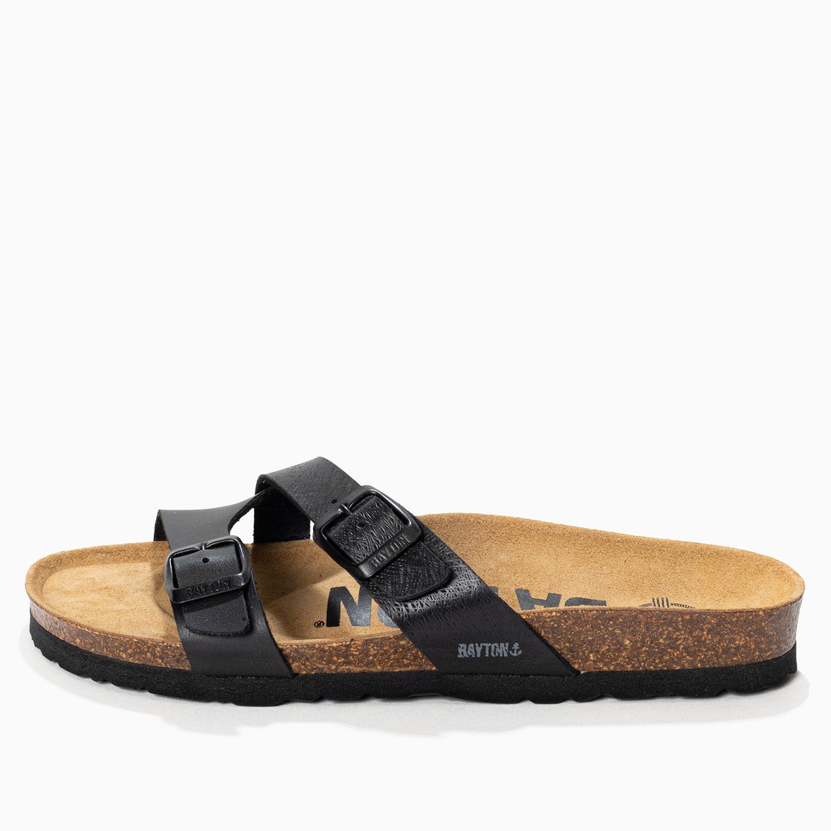 Sandales CLEO noir, BAYTON