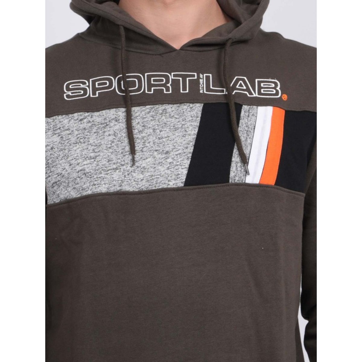 Sweat Capuche Wodesto kaki, RITCHIE